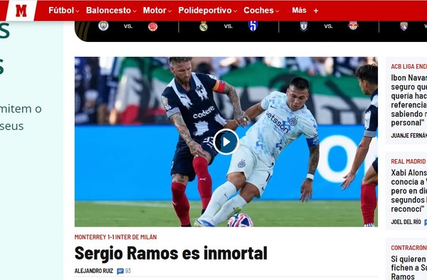 Sergio Ramos Brilha no Mundial!