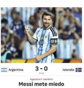 Messi brilha em último teste antes da Copa do Mundo